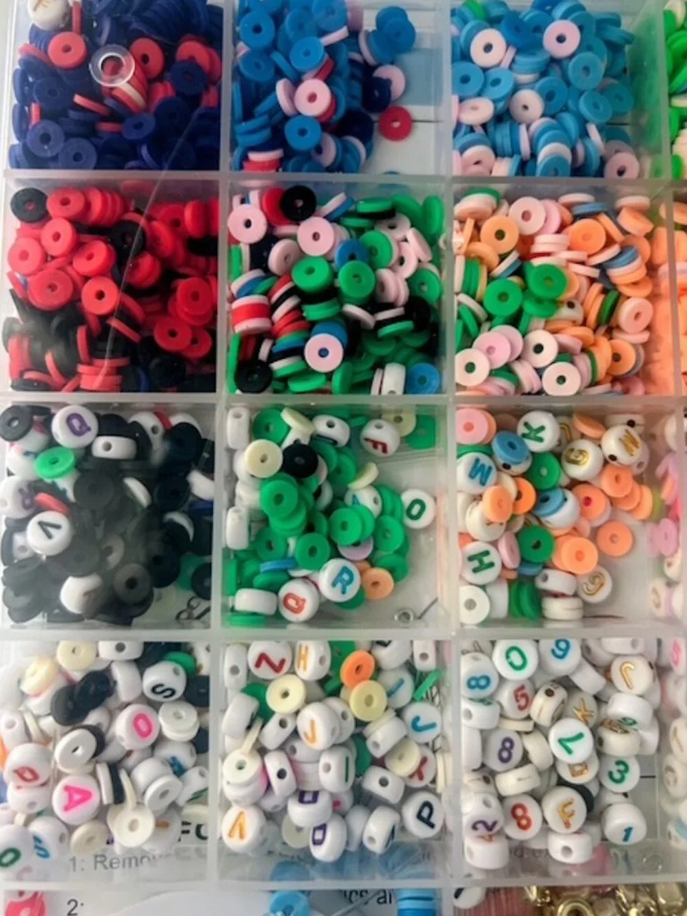 Redtwo Clay Beads Bracelet Making Kit, Flat 24 Different